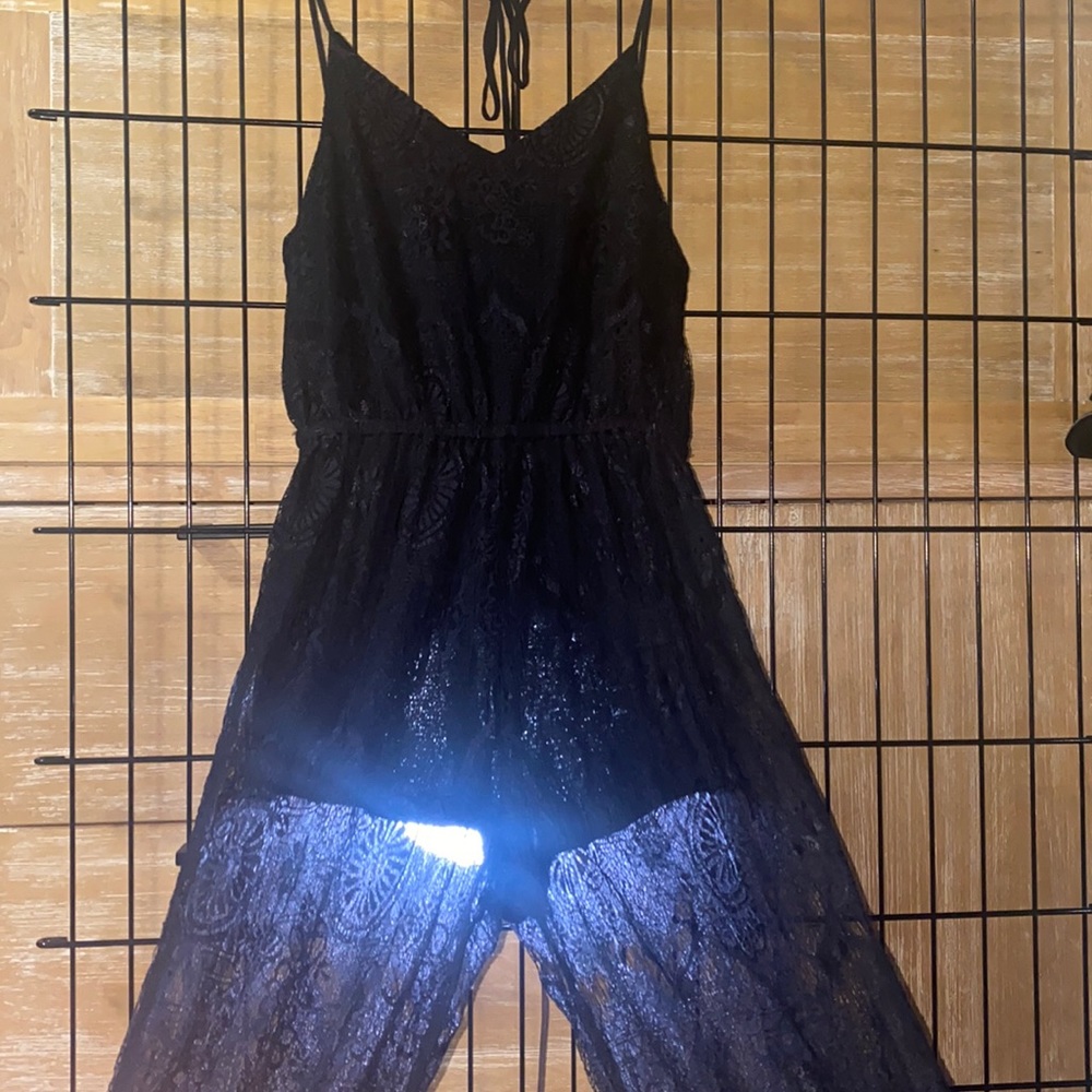 MINK PINK Lace Playsuit